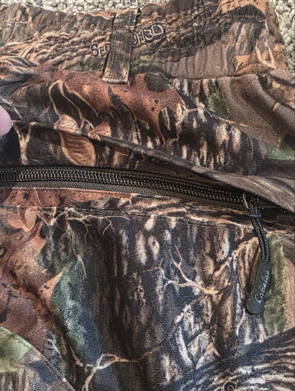 Cabela's DRY-PLUS Seclusion 3D Camouflage Pants SIZE XL - Picture 7 of 8